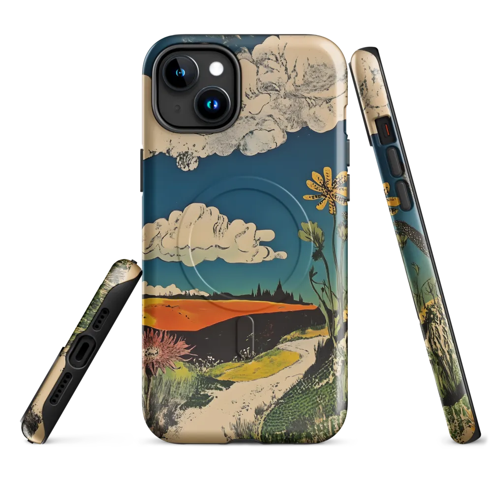 Surreal Blooming Landscape