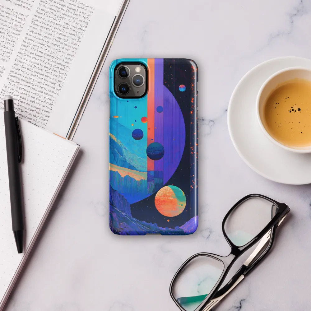 Celestial Harmony: A Surreal Exploration of Space | Phone Case |  11 Pro Max | Snap Case | Glossy