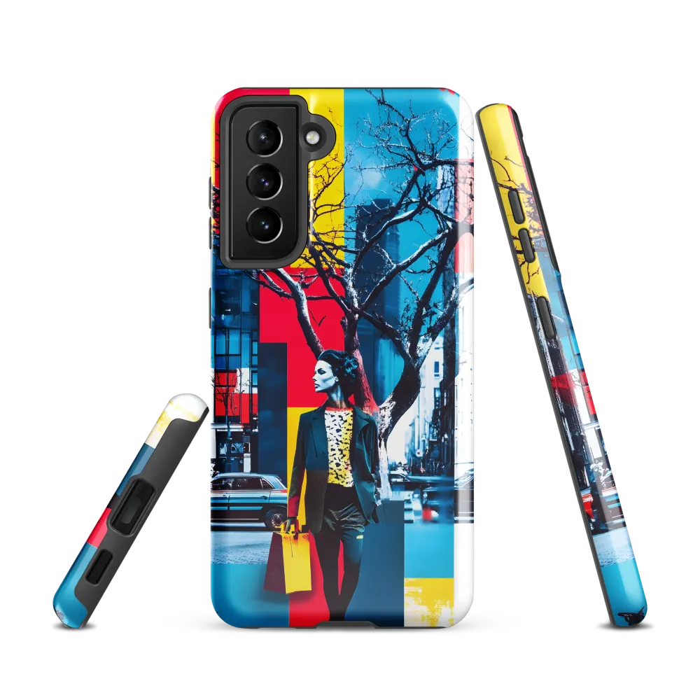 Urban Elegance | Phone Case |  S21 | Tough Case | Glossy