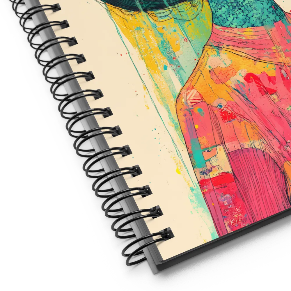 Veil of Serenity | Spiral Notebook