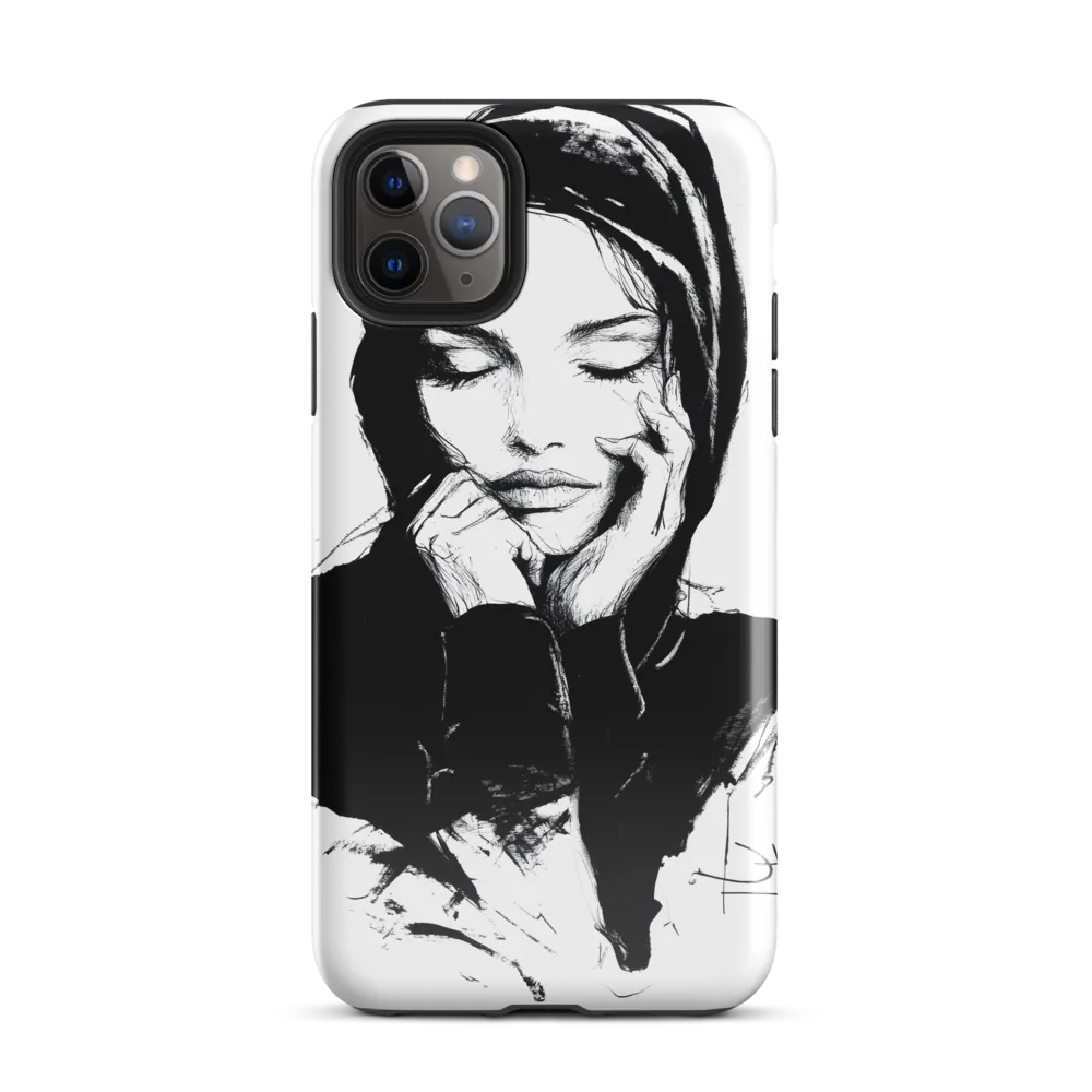 Whispers of Contemplation | Phone Case |  11 Pro Max | Tough Case | Glossy