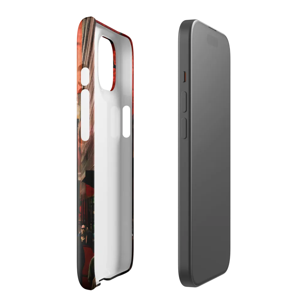 Urban Reverie: Stratospheric Shadows | Phone Case |  15 | Snap Case | Glossy