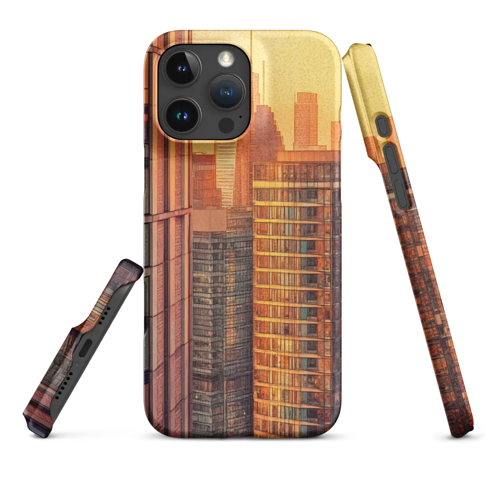 Urban Serenity at Sunset