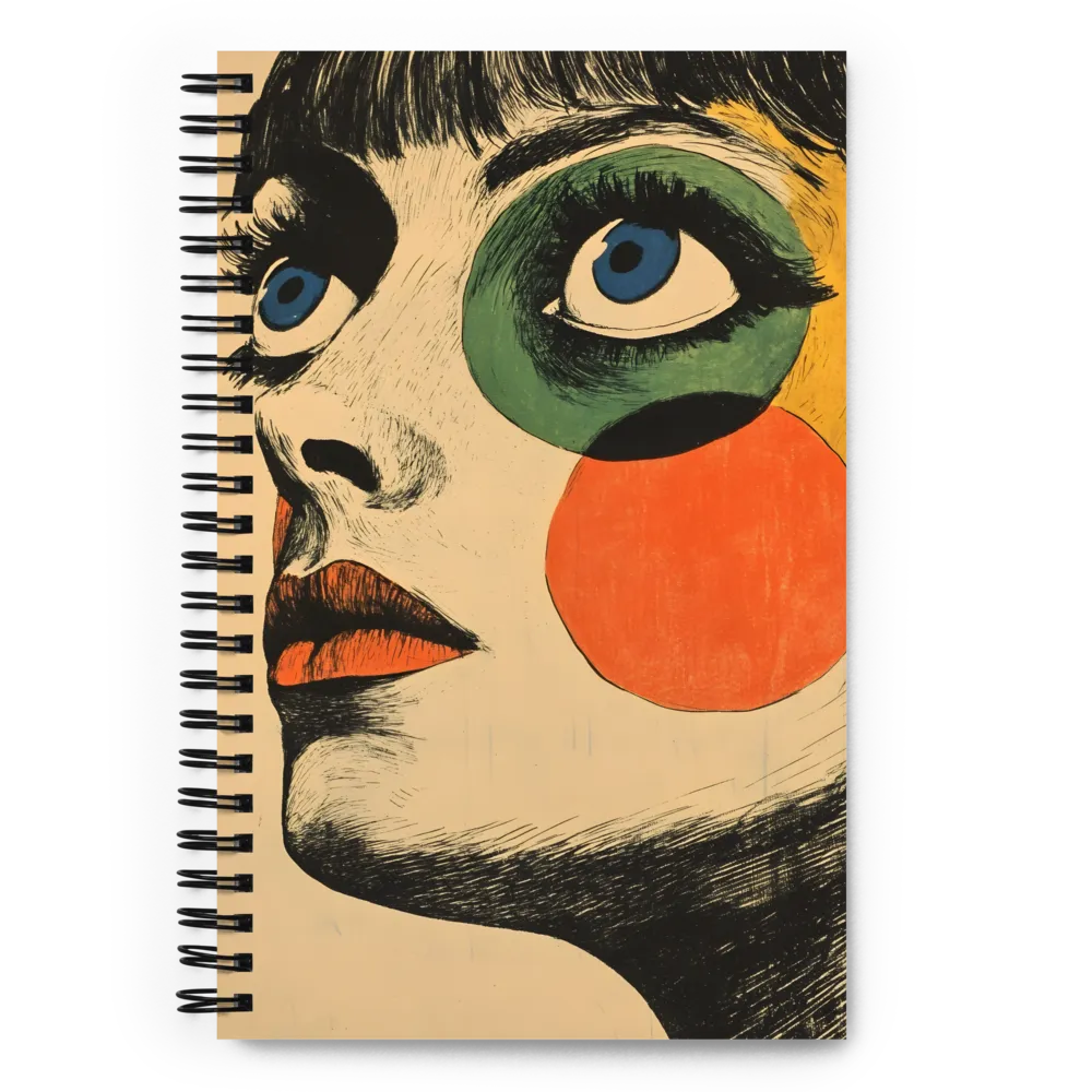 Bold Visage | Spiral Notebook