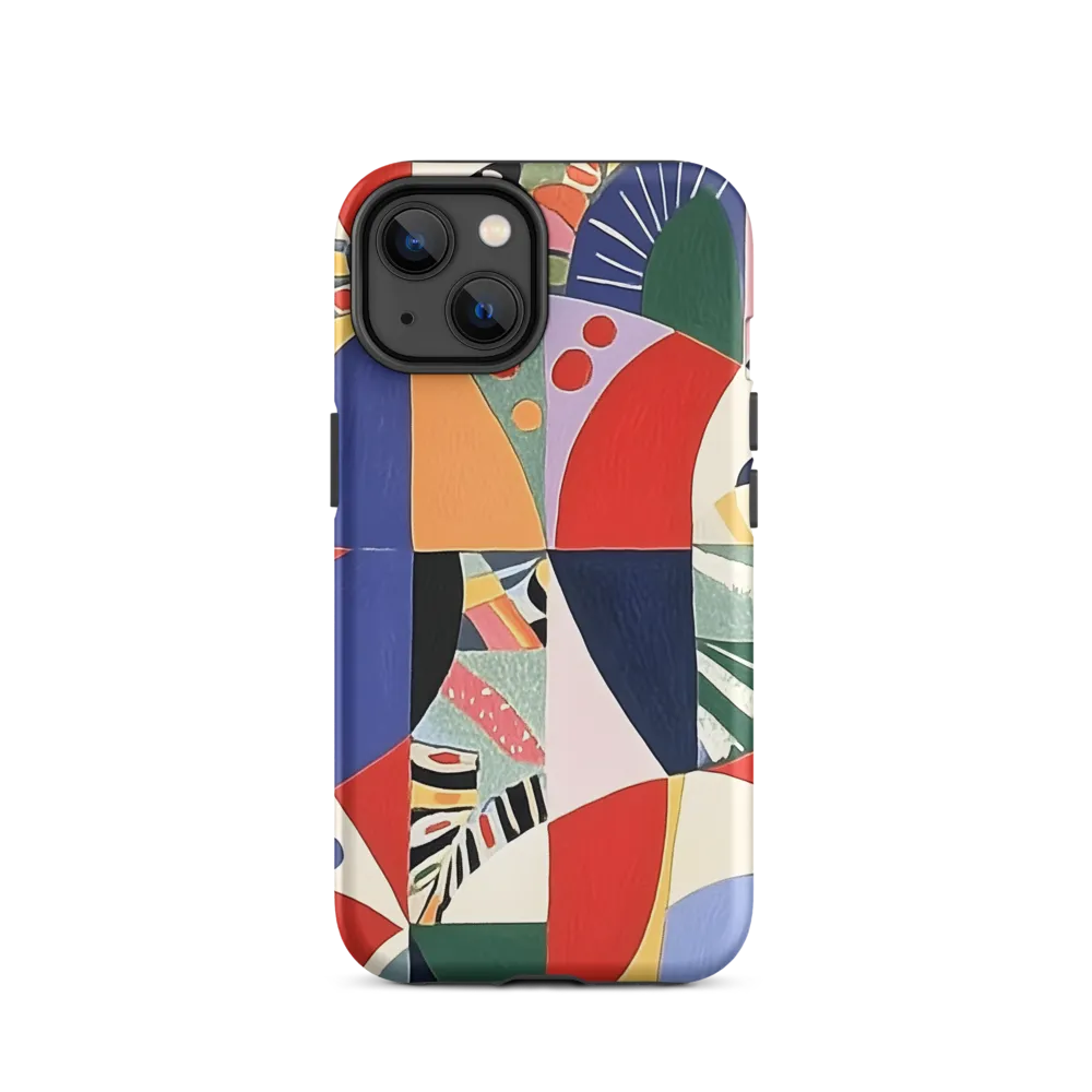 Dynamic Mosaic Symmetry | Phone Case |  14 | Tough Case | Matte