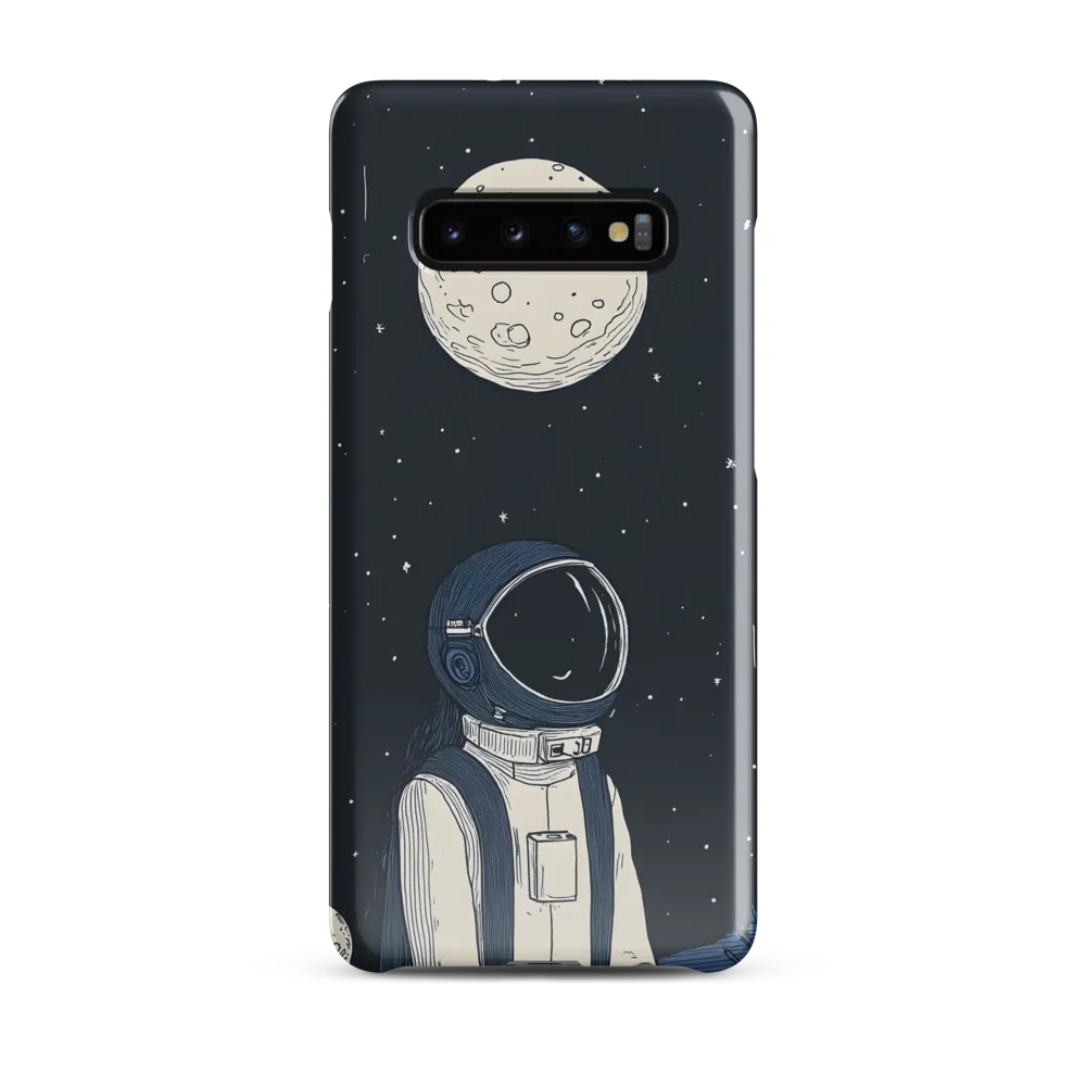 Gazing at the Cosmos | Phone Case |  S10 Plus | Snap Case | Glossy