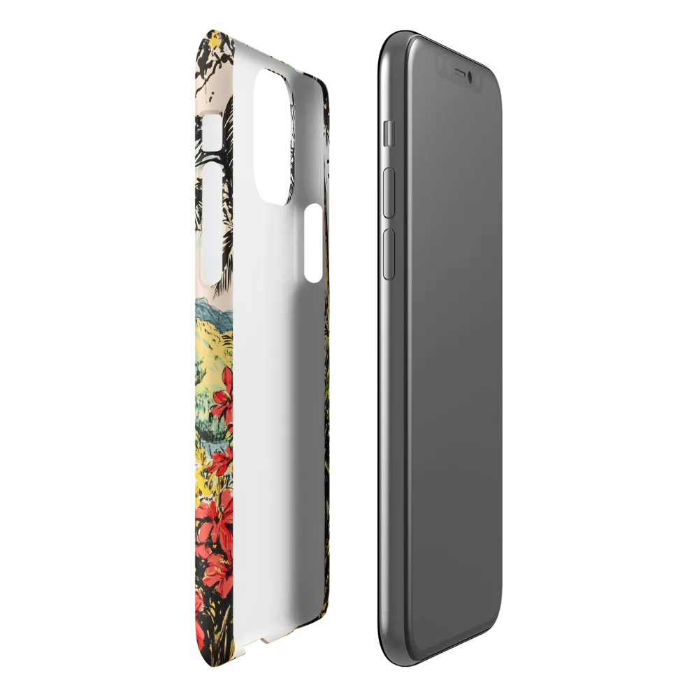 Tropical Serenity | Phone Case |  11 Pro | Snap Case | Matte
