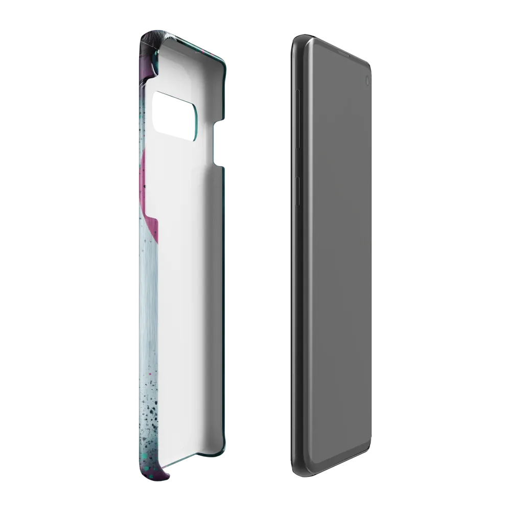 Modern Serenity in Profile | Phone Case |  S10 Plus | Snap Case | Glossy