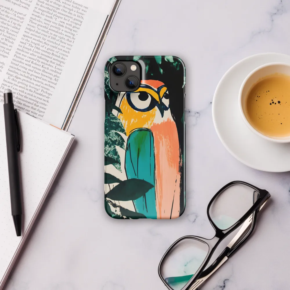 Camouflaged Majesty: The Abstract Owl