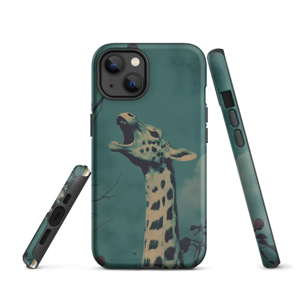 Whispers of the Tall: A Surreal Giraffe Encounter