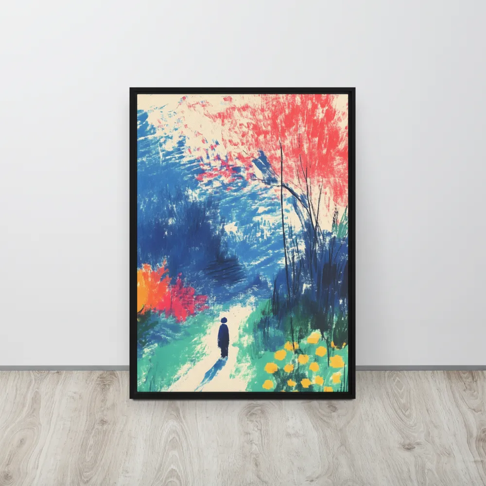 Whispers of Tranquility | Canvas with Black Frame | 20″×28″