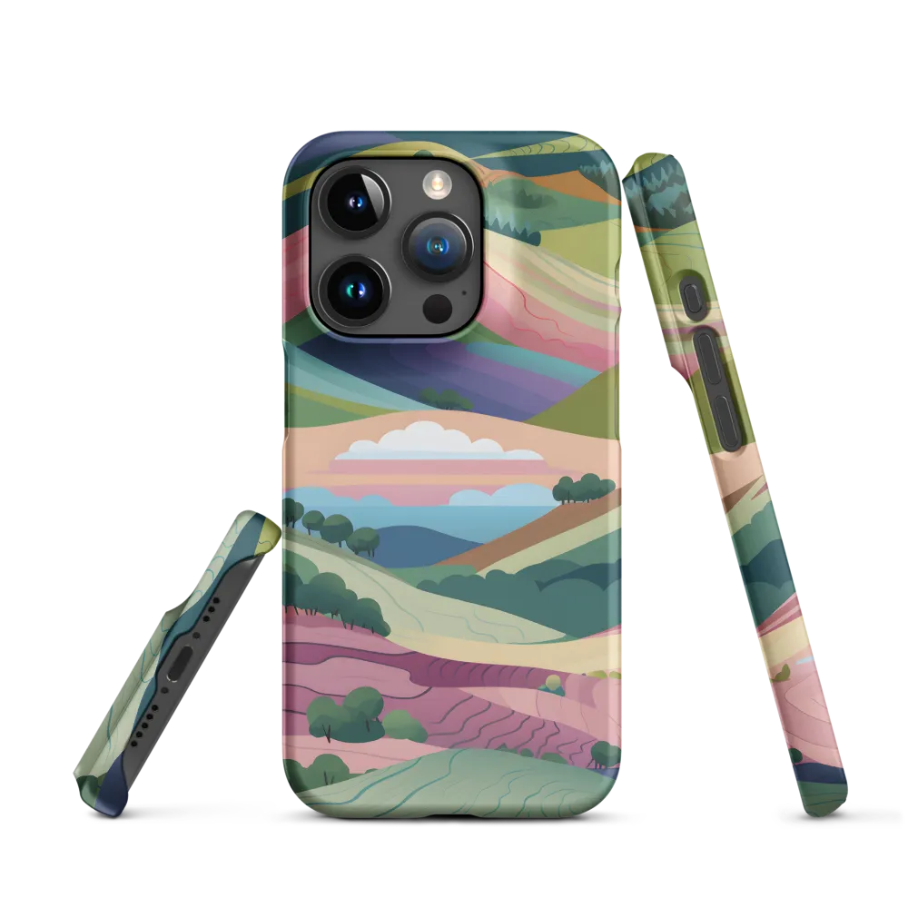 Harmonious Hills | Phone Case |  15 Pro | Snap Case | Matte
