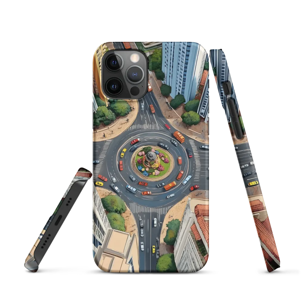 Urban Symphony: Aerial Vision of City Life