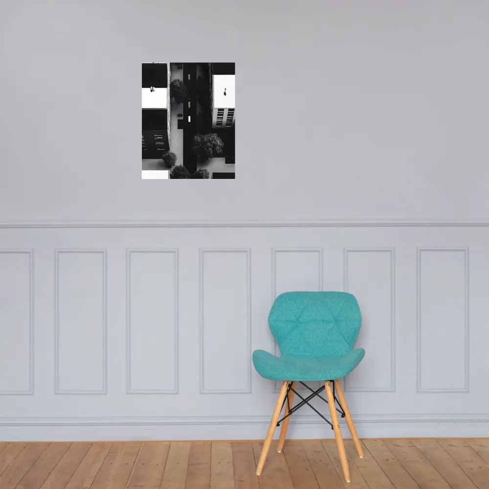 Urban Serenity from Above | Poster | 16″×20″