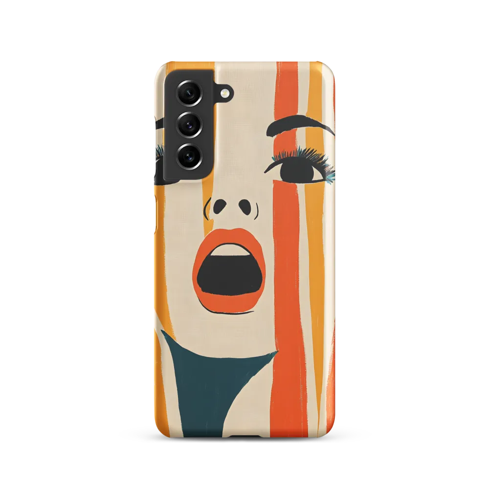 Vivid Expression | Phone Case |  S21 | Snap Case | Matte