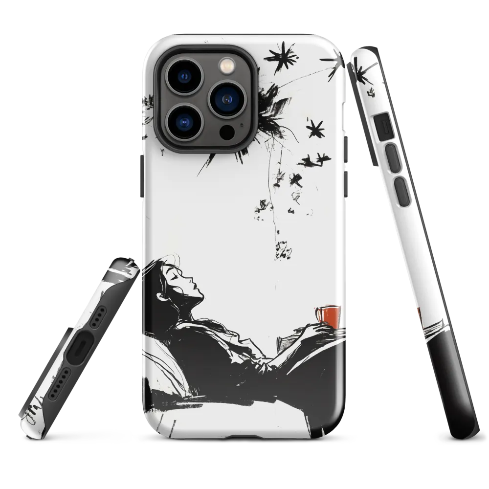 Contemplative Serenity | Phone Case |  14 Pro Max | Tough Case | Glossy