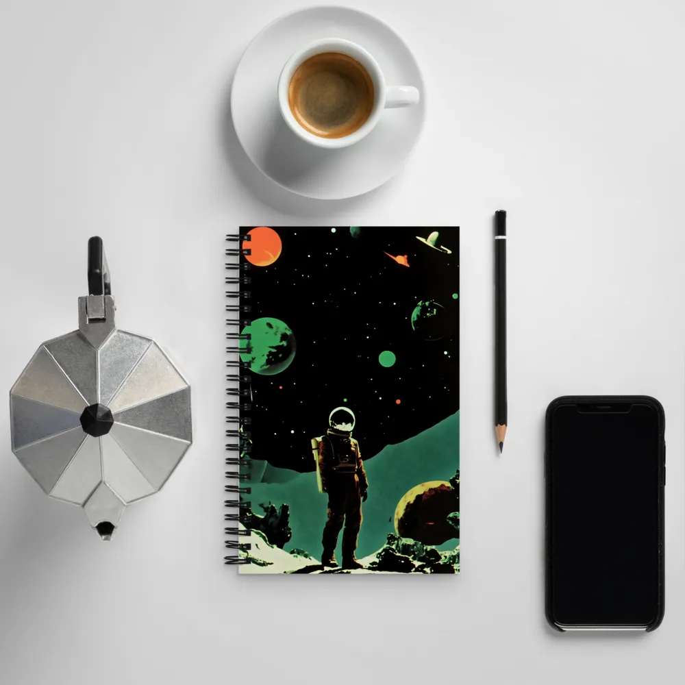 Cosmic Solitude | Spiral Notebook