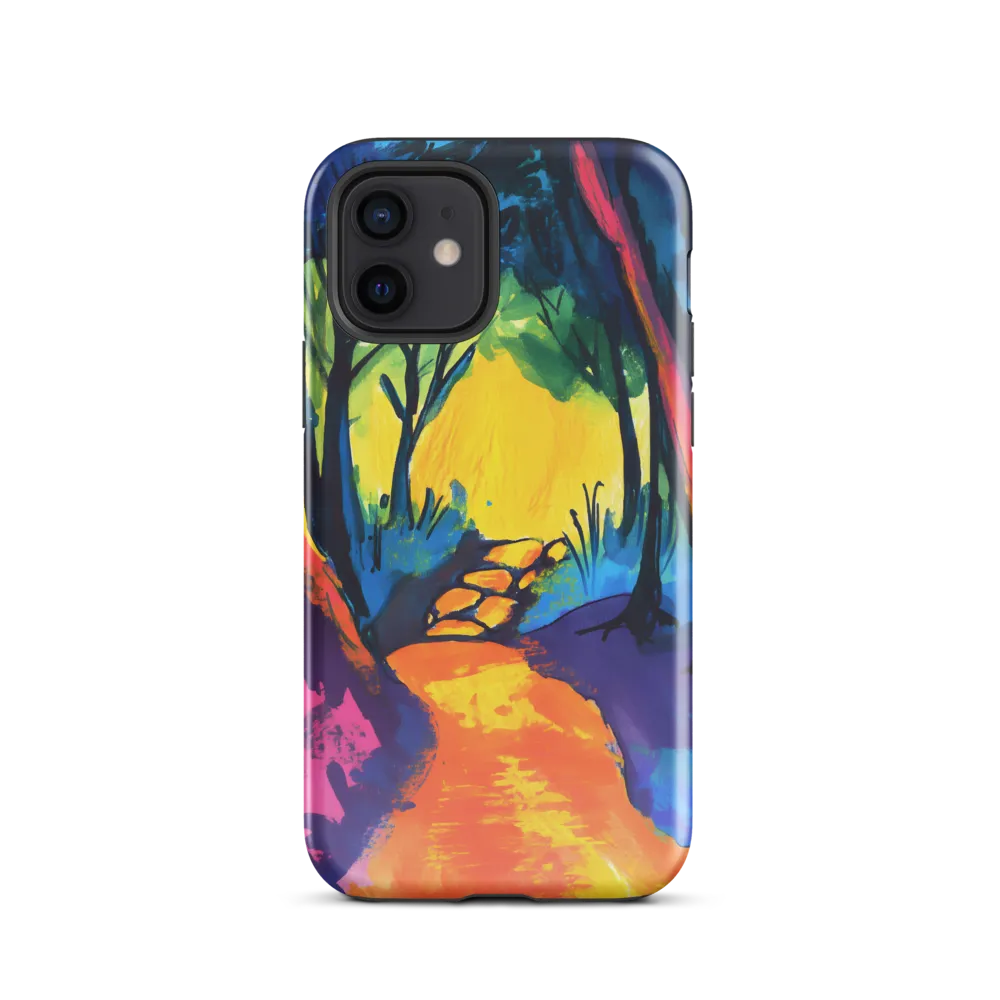 Path Through a Vibrant Forest