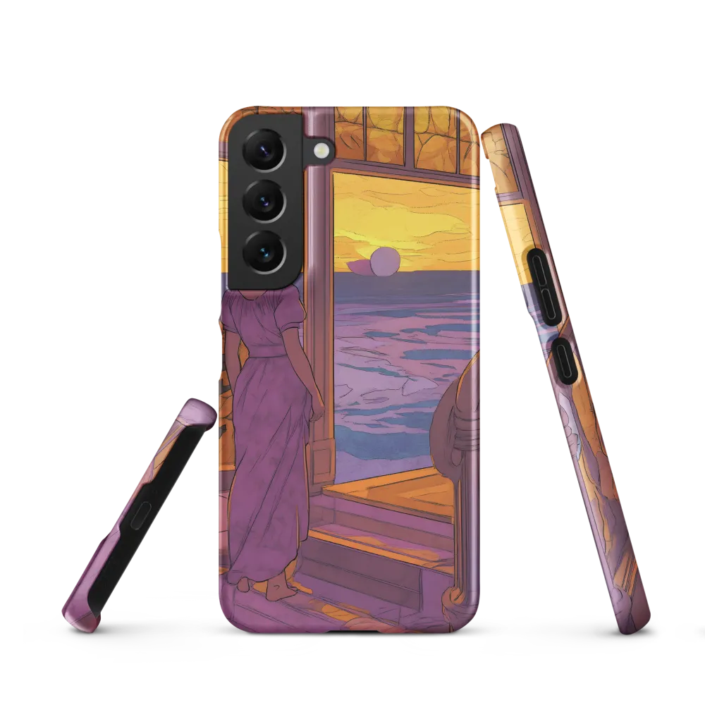 Whispers of the Sunset | Phone Case |  S22 | Snap Case | Matte