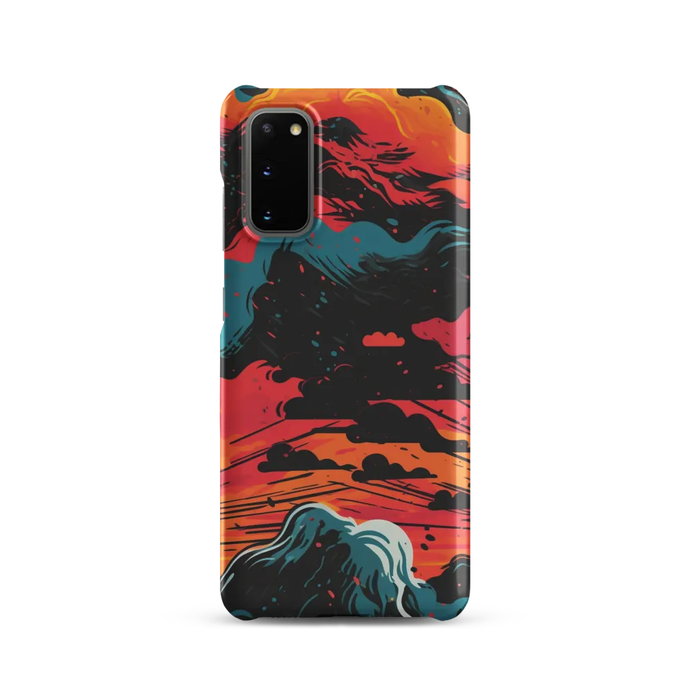 Ethereal Twilight: A Dramatic Landscape in Motion
