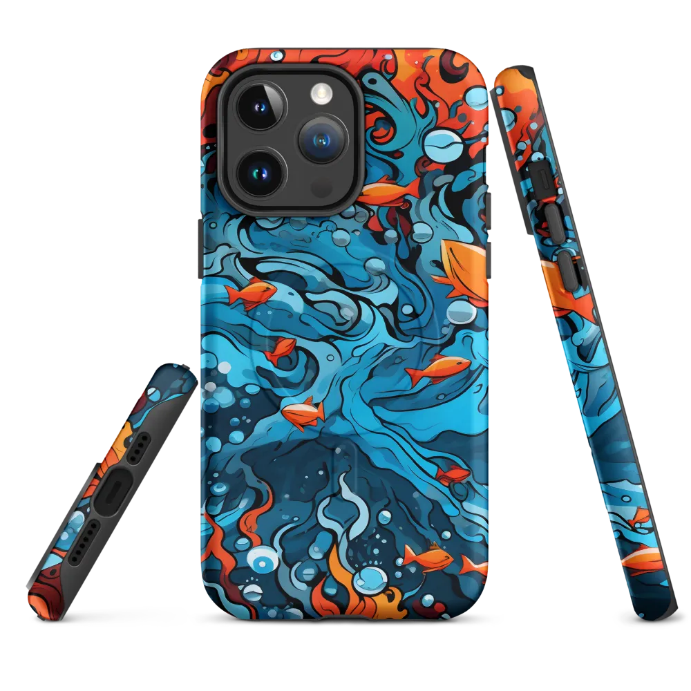Fluid Harmony: Ocean and Flames