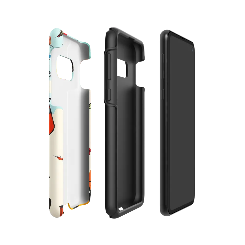 Adventures in Colorful Trails | Phone Case |  S10e | Tough Case | Matte