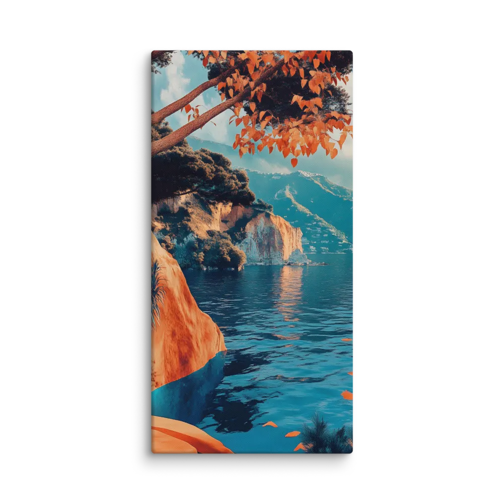 Elysian Waterscape | Canvas | 20″×40″