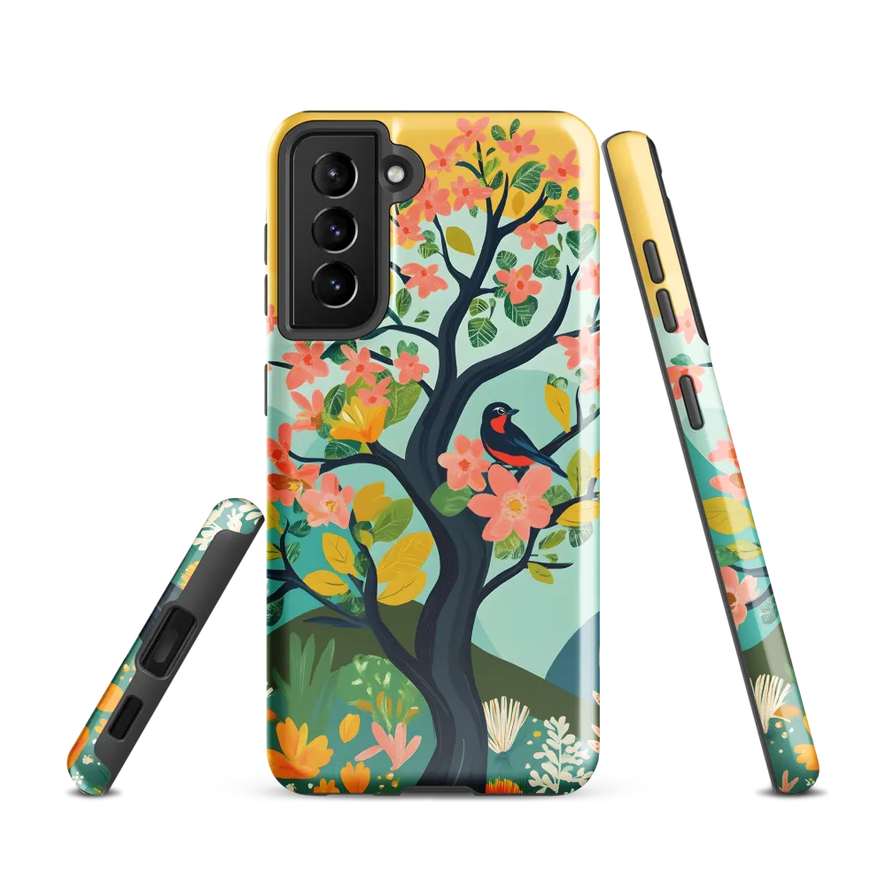 Spring Blossoms: A Serene Encounter