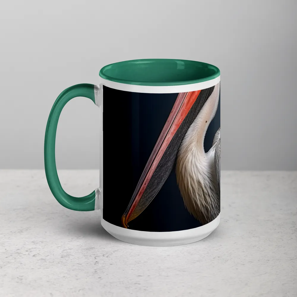 Majestic Pelican Portrait