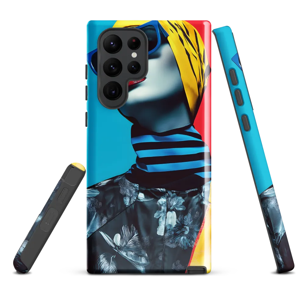 Vibrant Elegance in Modern Fashion | Phone Case |  S22 Ultra | Tough Case | Glossy