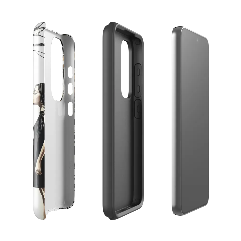 Reflections of Duality | Phone Case |  S23 | Tough Case | Glossy