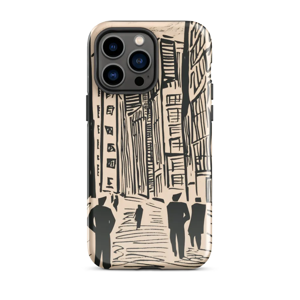 Echoes of Urban Life | Phone Case |  14 Pro Max | Tough Case | Glossy