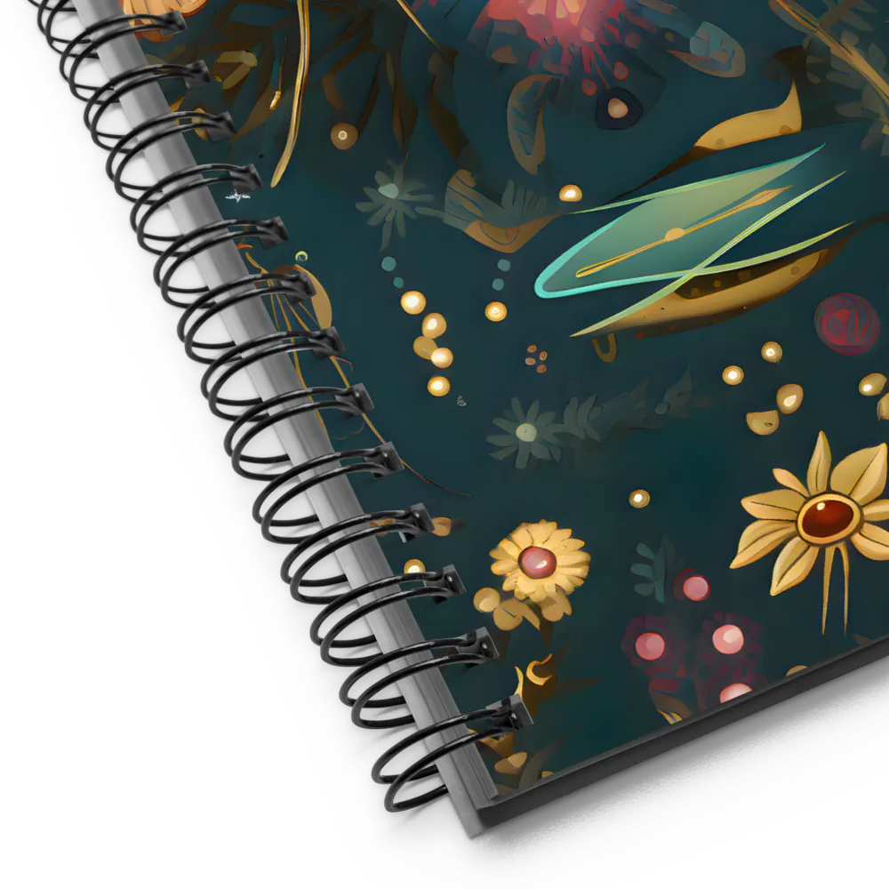 Whimsical Insect Symphony | Spiral Notebook