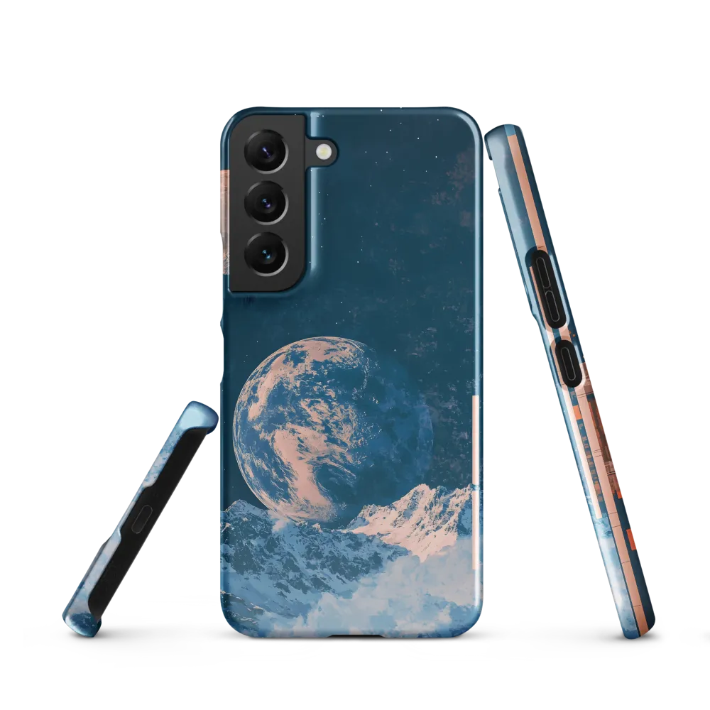 Cosmic Harmony: A Dance Among Celestial Bodies | Phone Case |  S22 | Snap Case | Glossy