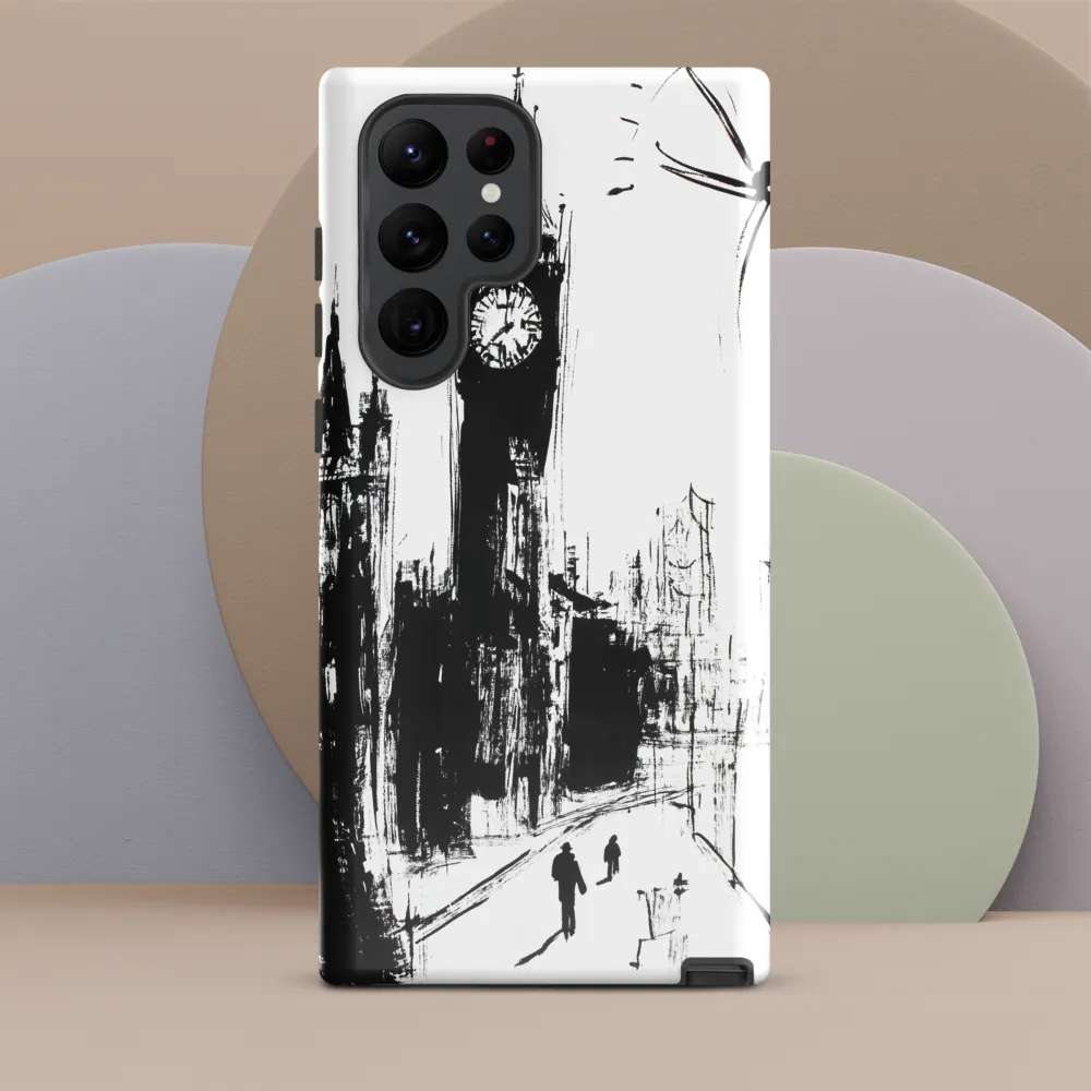 Clock Tower in Motion