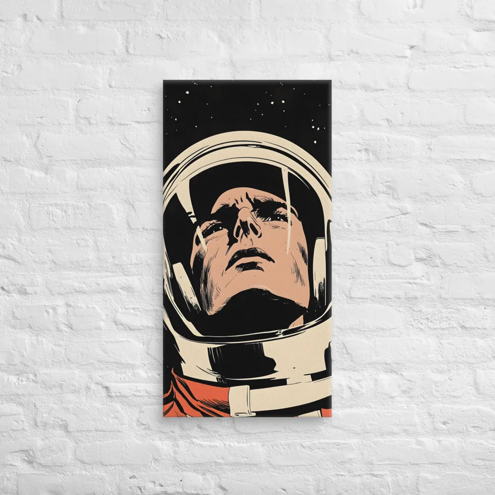 Gaze of the Astronaut | Canvas | 16″×32″