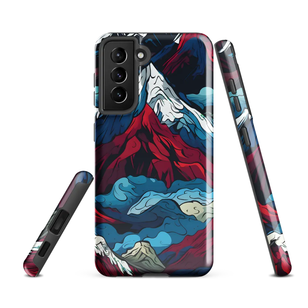 Mountain Majesty: An Abstract Voyage