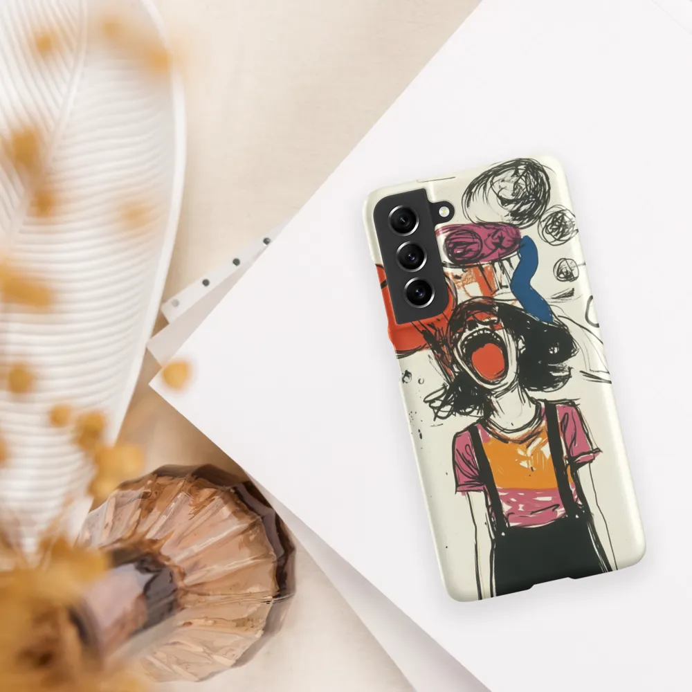 Echoes of Anguish | Phone Case |  S21 FE | Snap Case | Matte