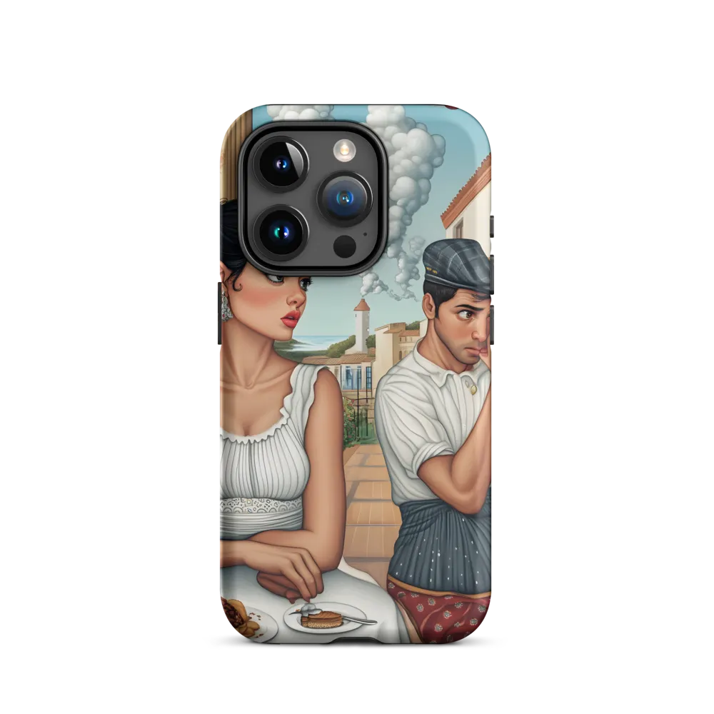 Tension Between Worlds | Phone Case |  15 Pro | Tough Case | Matte