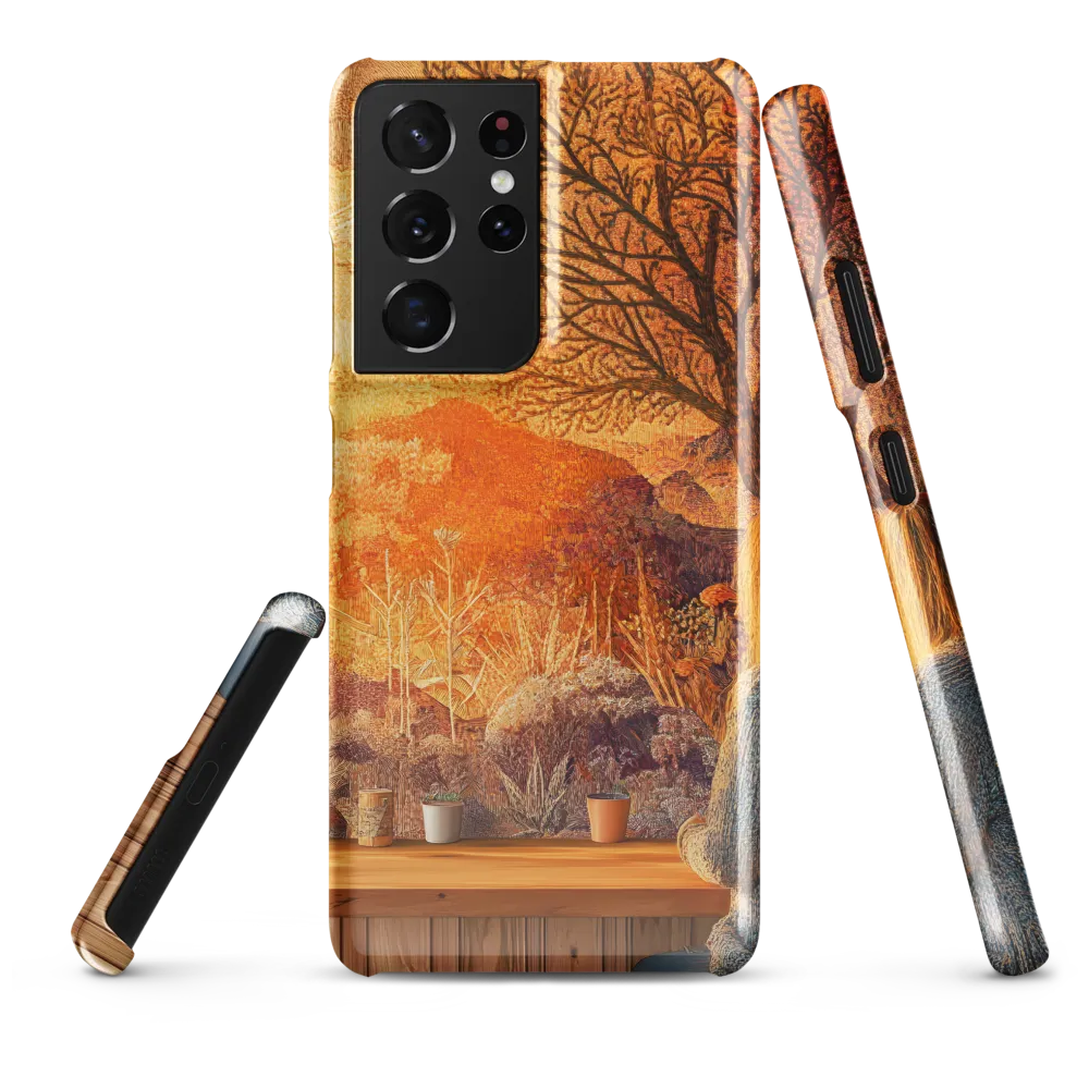 Whispers of a Golden Sunset | Phone Case |  S21 Ultra | Snap Case | Glossy