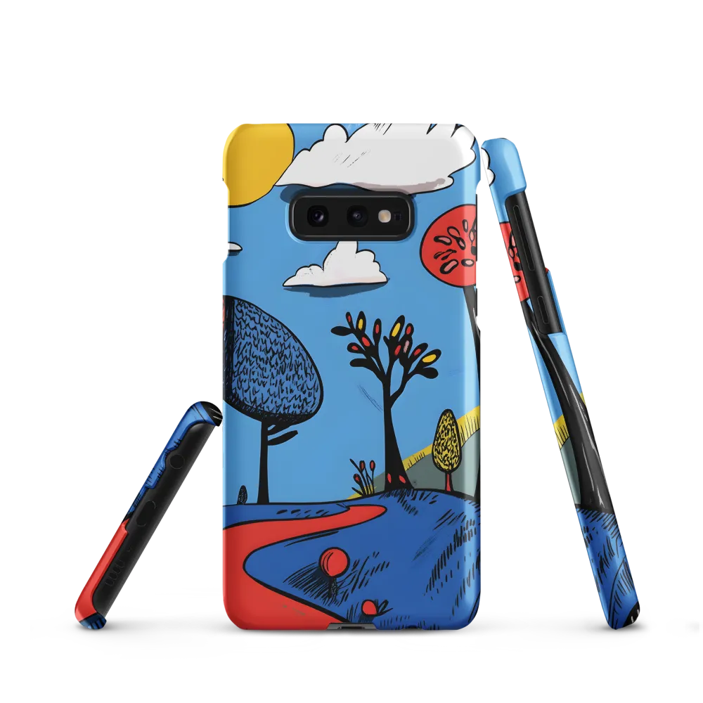 A Playful Journey Through Whimsical Woods | Phone Case |  S10e | Snap Case | Matte