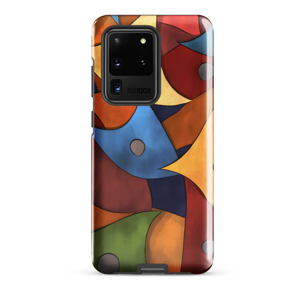 Vibrant Interplay of Shapes