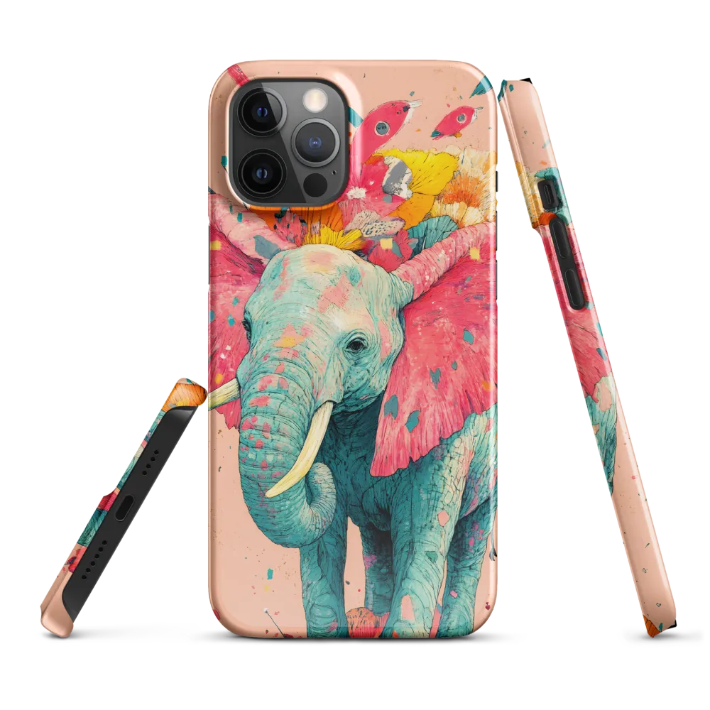 Whimsical Elegance: The Floral Elephant
