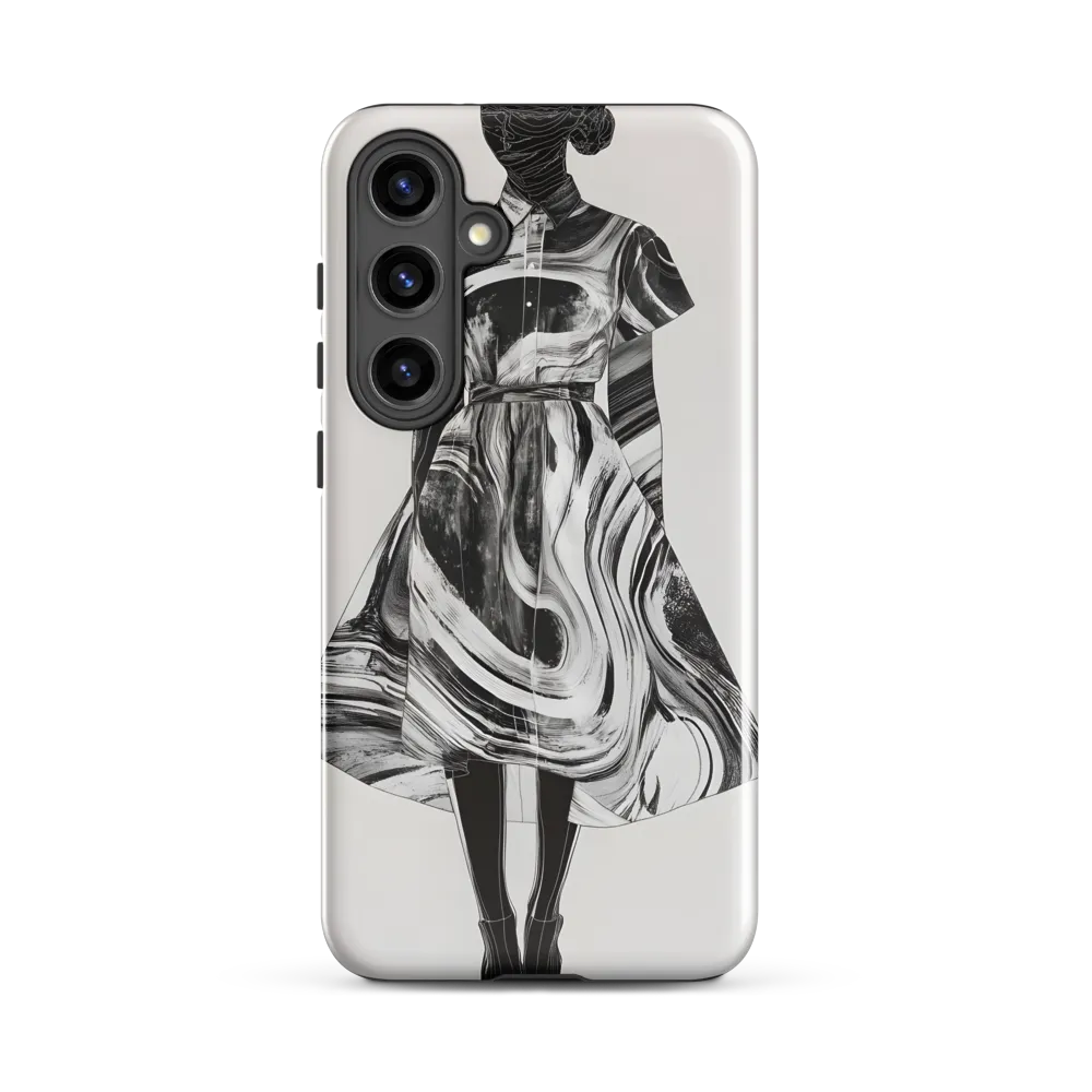 Whirls of Elegance: A Contemporary Fashion Design