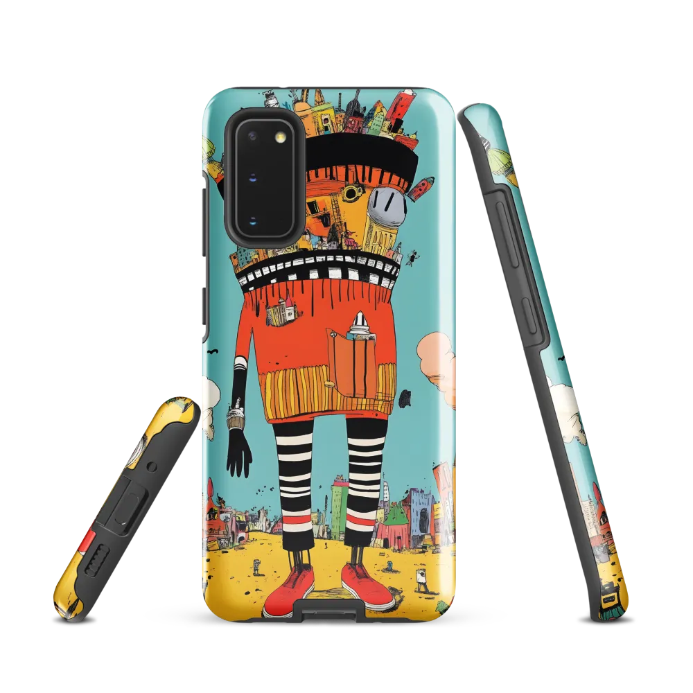 Urban Fantasia: A Whimsical Encounter | Phone Case |  S20 | Tough Case | Glossy