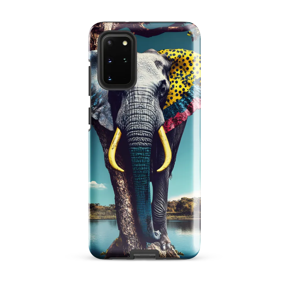 Playful Elegance: The Surreal Elephant
