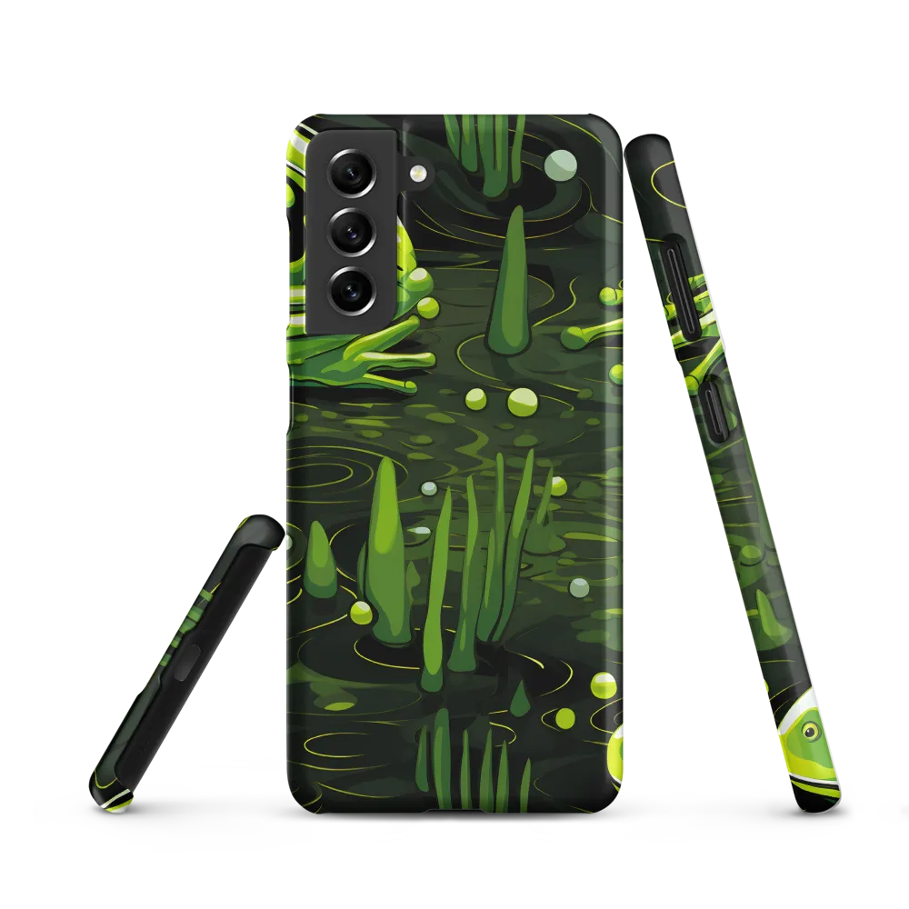 Green Harmony: Life Beneath the Surface