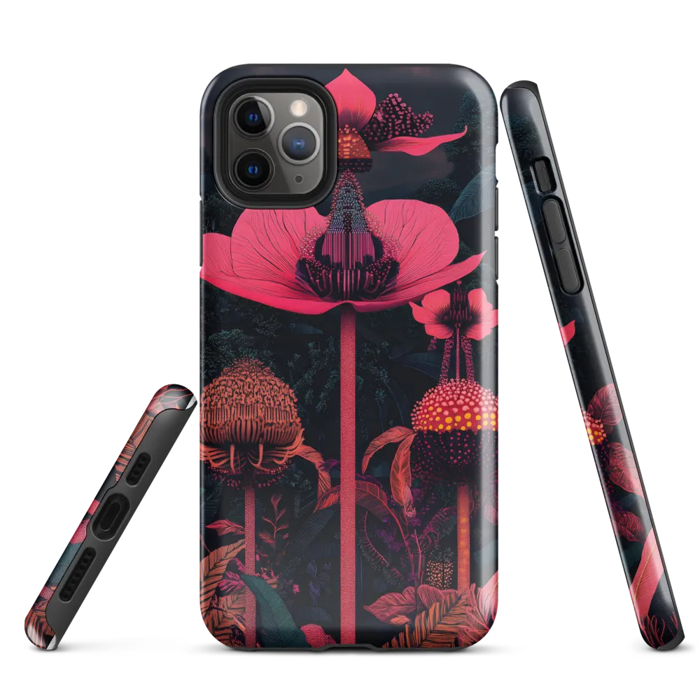 Mystical Flora in Surreal Bloom | Phone Case |  11 Pro Max | Tough Case | Glossy