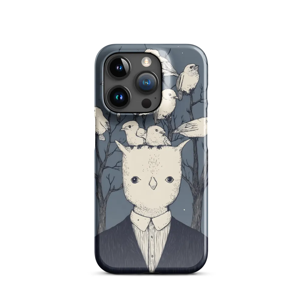 Whispers of the Avian Mind | Phone Case |  15 Pro | Snap Case | Glossy