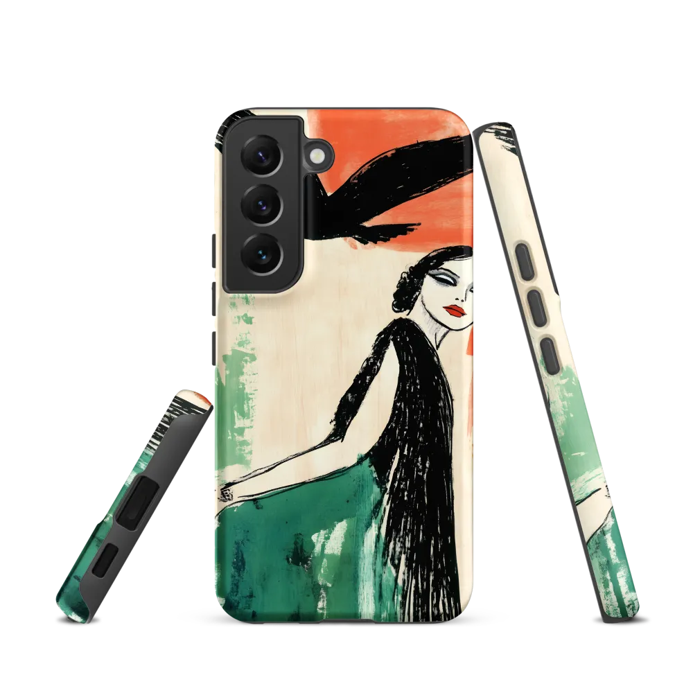 Elegance in Flight | Phone Case |  S22 | Tough Case | Matte